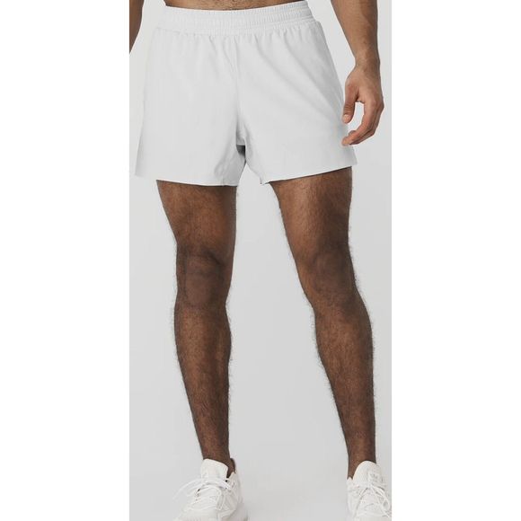 ALO Yoga Other - Alo Adapt Running Shorts Men’s Medium Lined Brief 5” Inseam Drawstring Gray
